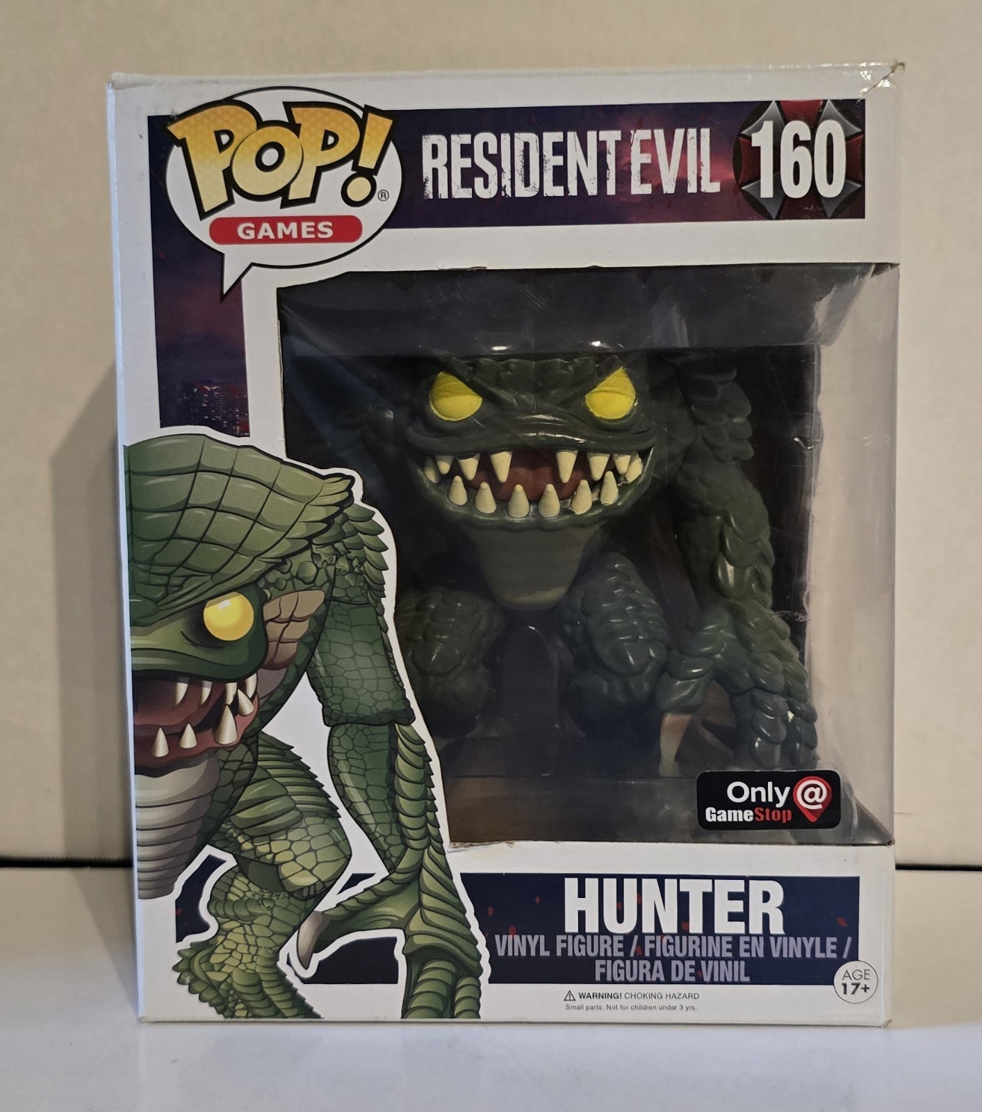 Funko Pop! Vinyl Resident Evil - The Hunter (6 inch)  #160