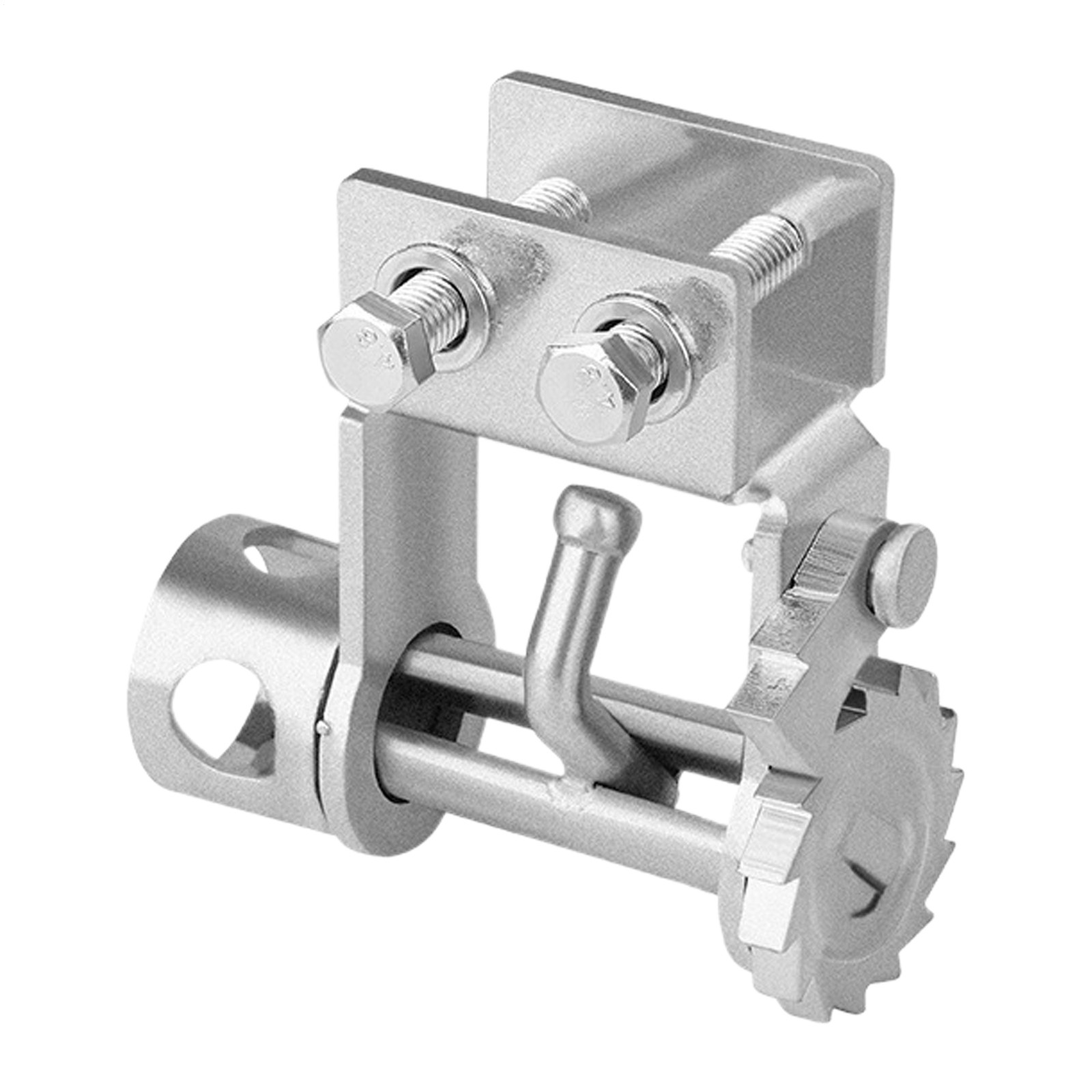 Stake Pocket Winch Iron Steel Rope Tie Down Clamp Flatbed Trailer