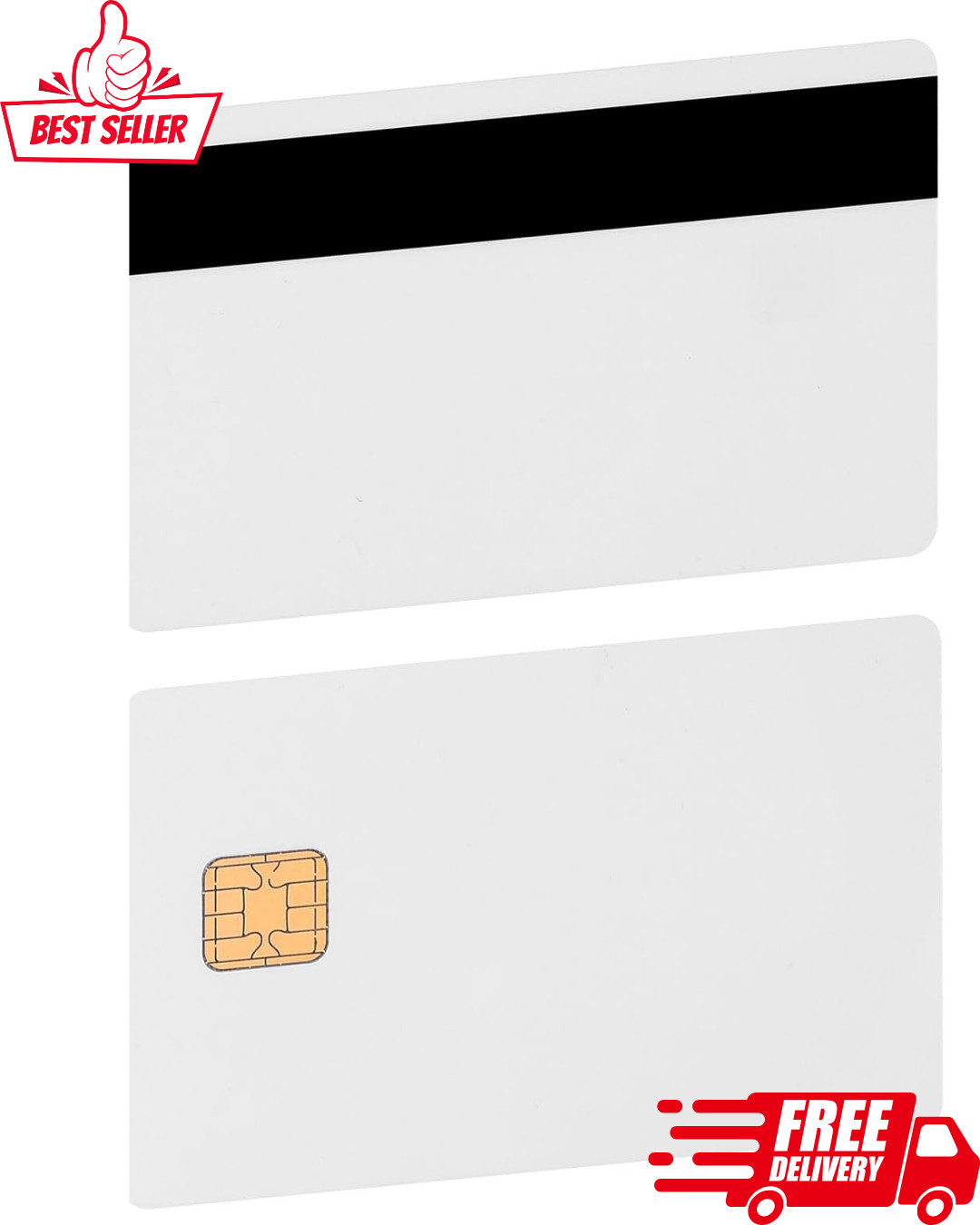 J2a040 Chip Java Jcop Cards Unfused, J2a040 Java Smart Card with 2 Track, 8.4mm