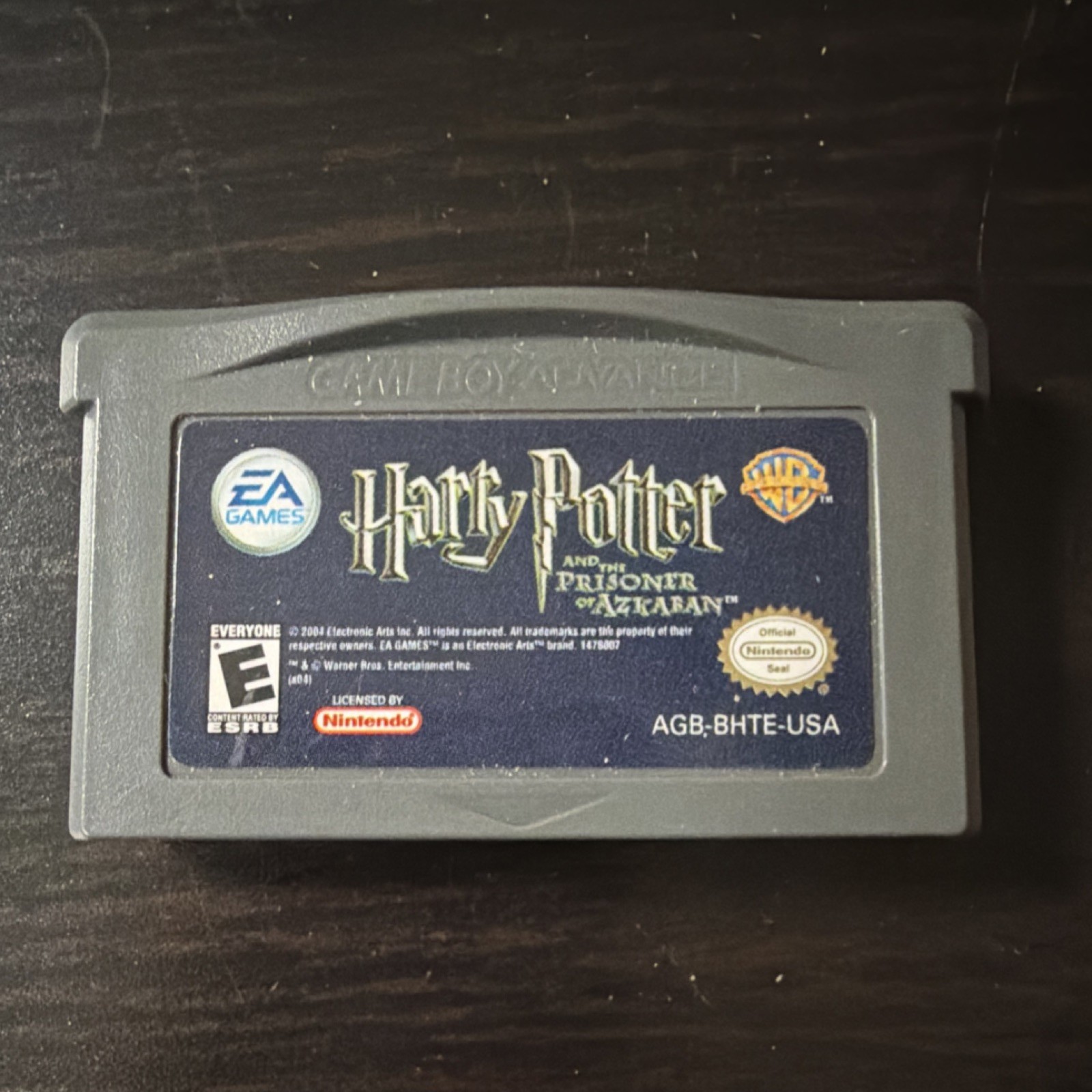EA Games Harry Potter Prisoner of Azkaban Nintendo Game Boy Advance NTSC E 2004
