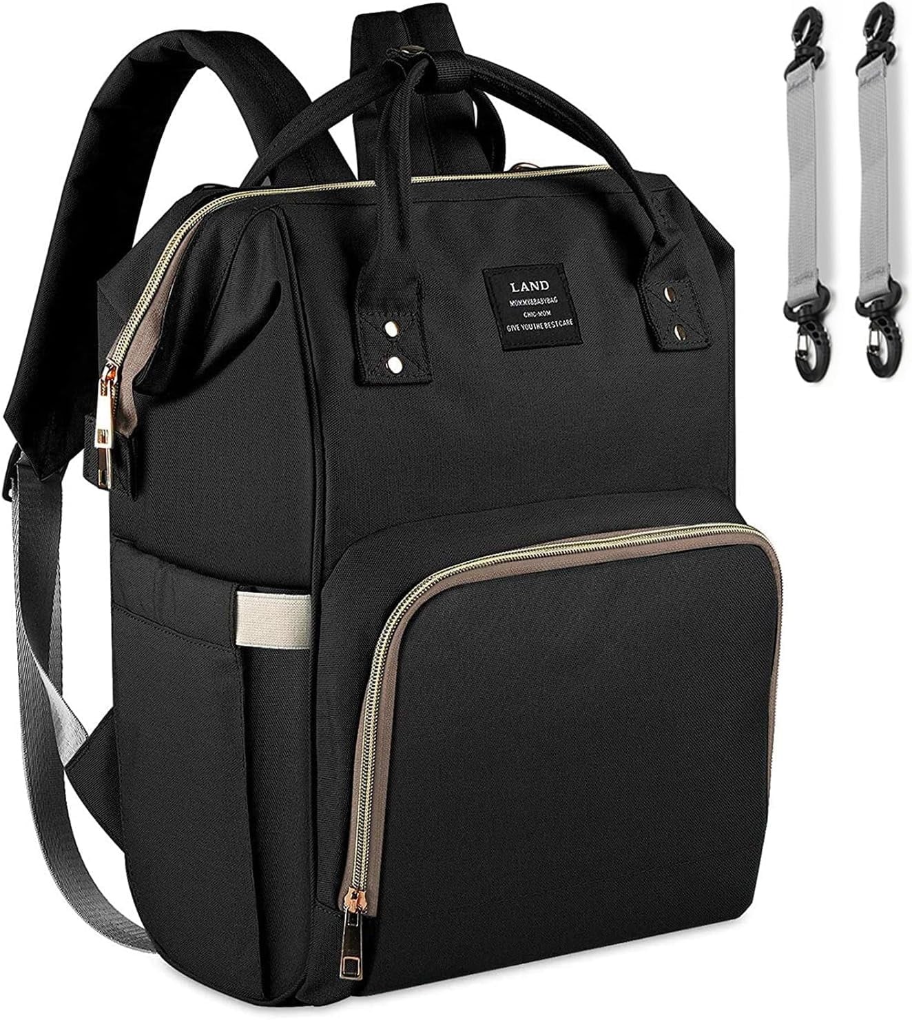 GRM Diaper Bag Multi-Function Waterproof Travel Backpack Nappy Bags, Large