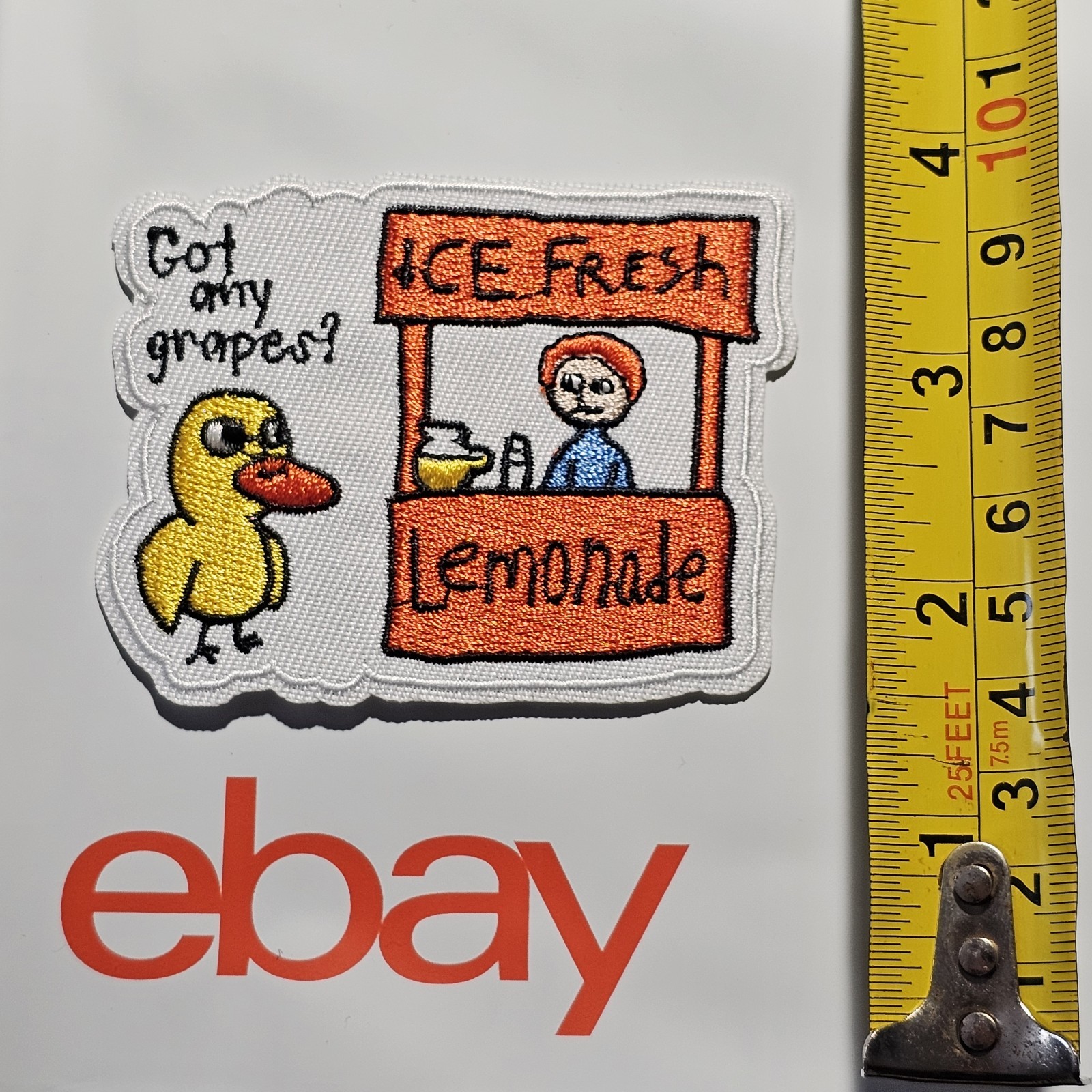 GRAPES DUCK GUY LEMONADE STAND P168 ICE COLD 🍋 STRANGE LOL WEIRD PATCH SALESMAN