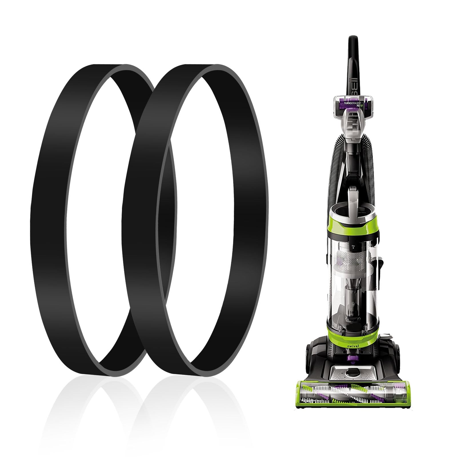 MULTIM Vacuum Cleaner Belts Compatible with Bissell Style 7 9 10 12 14 1831 2486