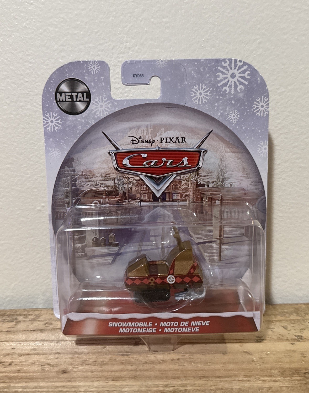Disney Pixar Cars Snowmobile Metal Series Christmas/Holidays Mattel