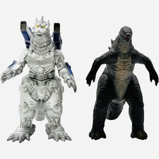 BANDAI Mini Battle G2002 Mecha Godzilla and Godzilla Vinyl Figures