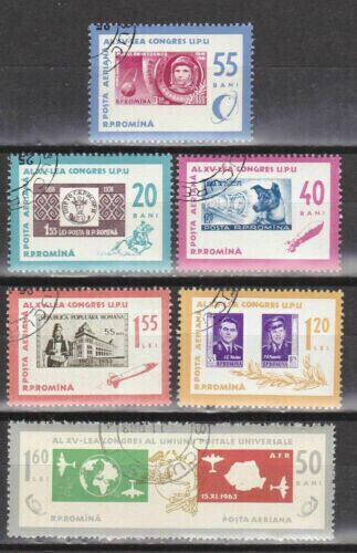 Romania 1963 Stamp Day; 15th Universal Postal Congress U.P.U. 1973