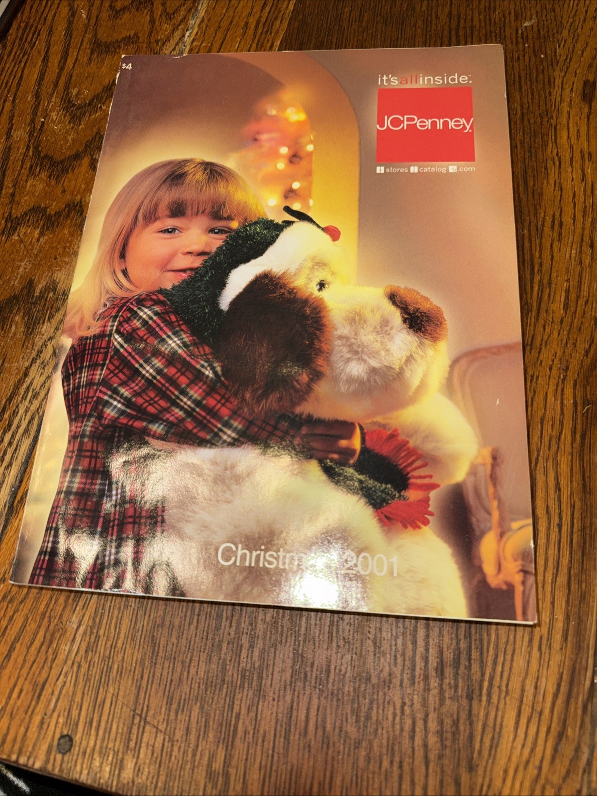 2001 JCPenney Christmas Catalog Holiday Gift Book VINTAGE                     