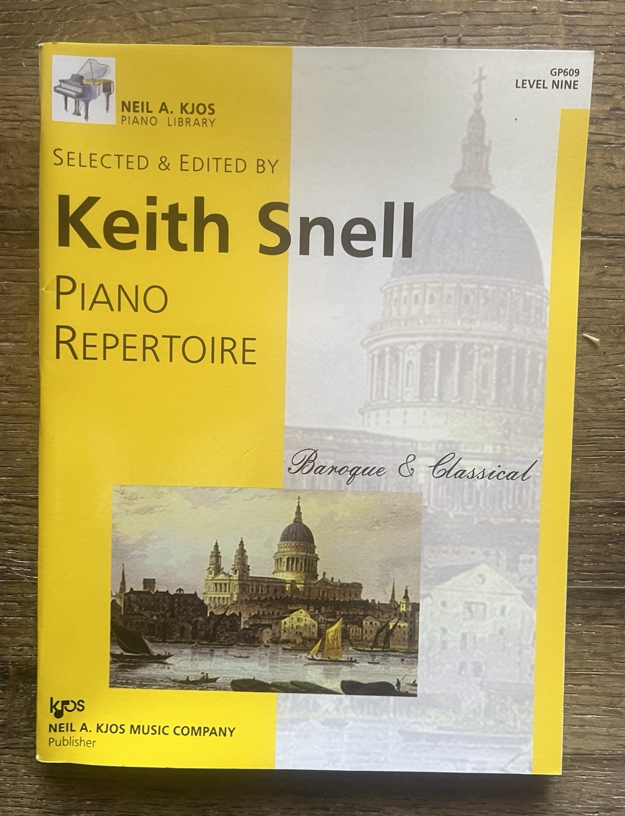 Keith Snell Piano Repertoire Baroque And Classical Level Nine Book