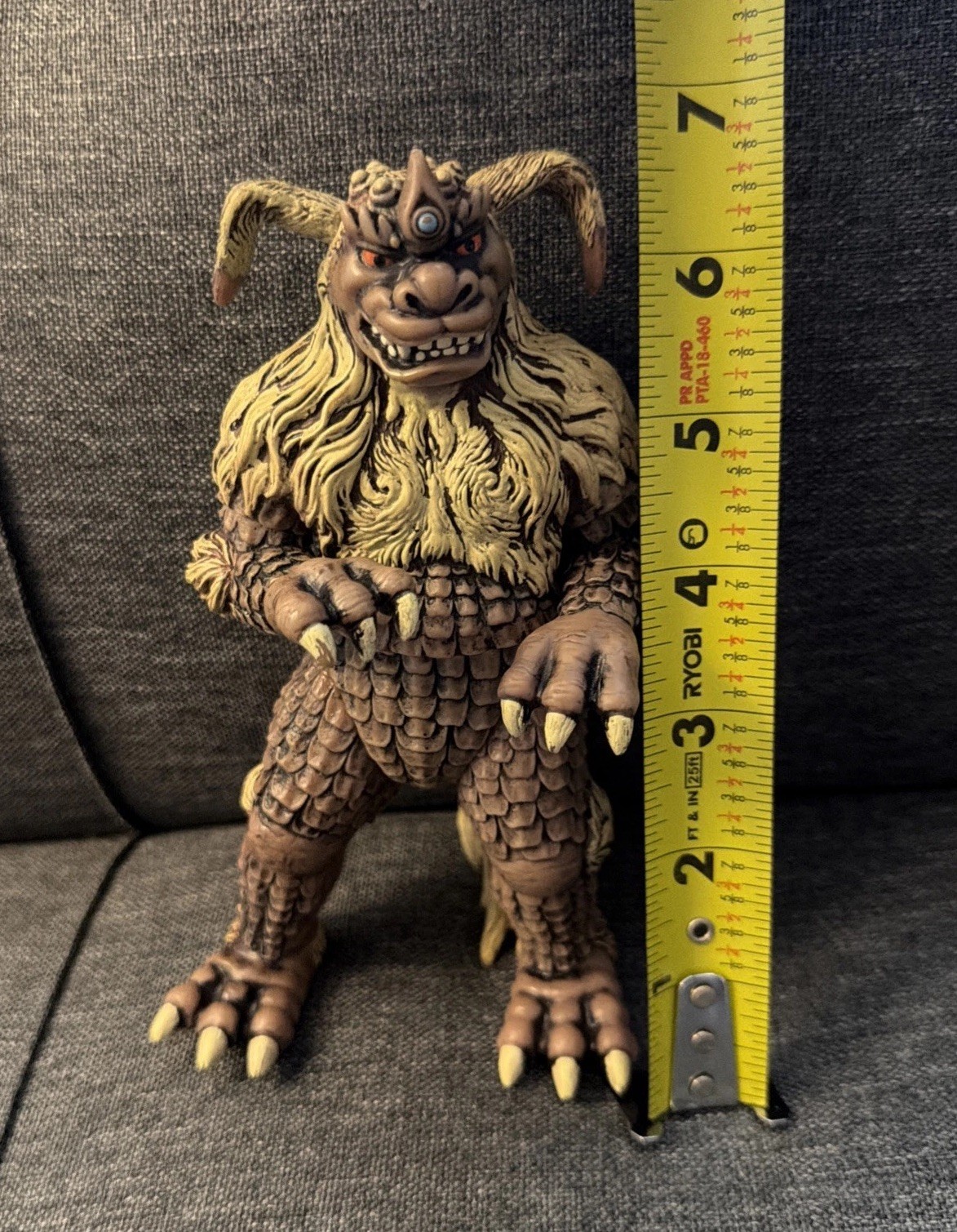 Toho Bandai 6.5" Godzilla King Caesar Movie Vinyl Monster Action Figure 2013