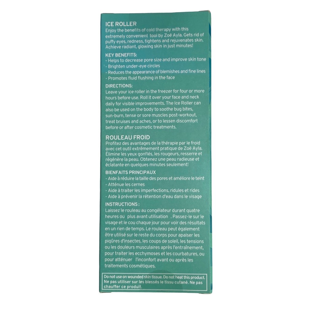 New Zoe Ayla Face and Body Ice Roller