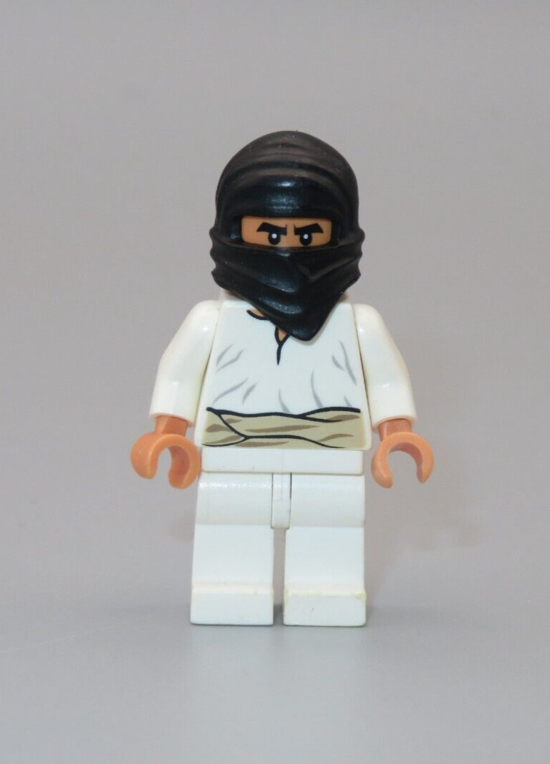 LEGO Indiana Jones Cairo Thug minifigure 7195 Ambush in Cairo Raiders lost Ark