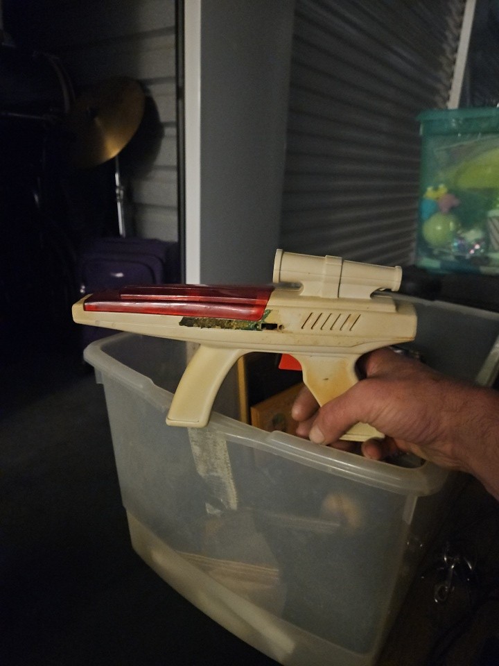 Vintage Radio Shack Super Burst Blaster Toy Ray Gun 1970s Untested