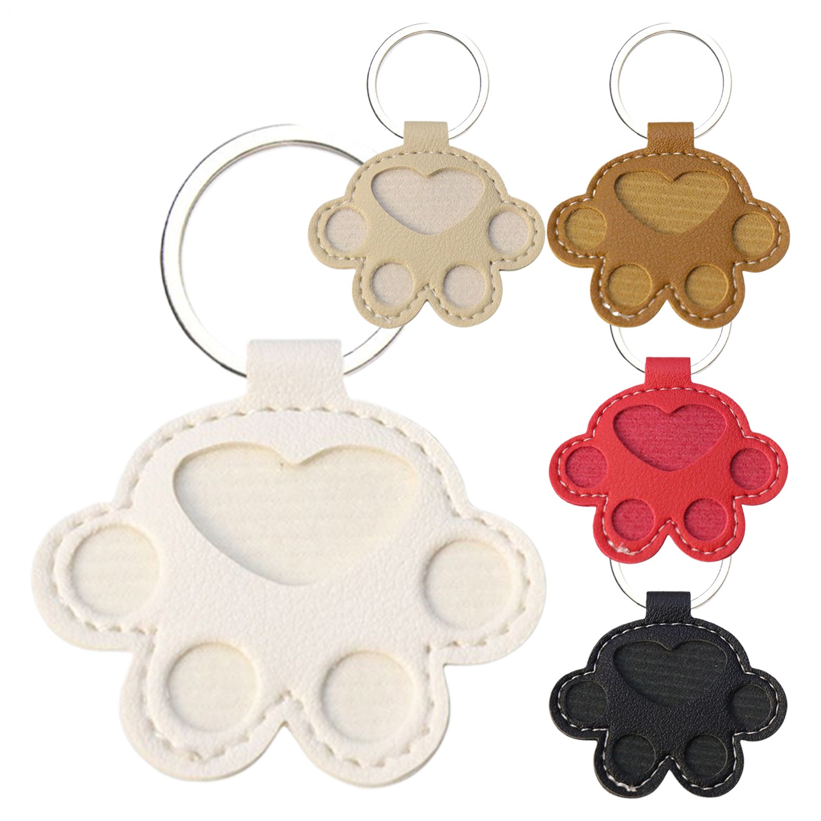 1x Dog Hair Collector Keychain Bag Charm Memorial Storage Box, Pet Hair Keepsake