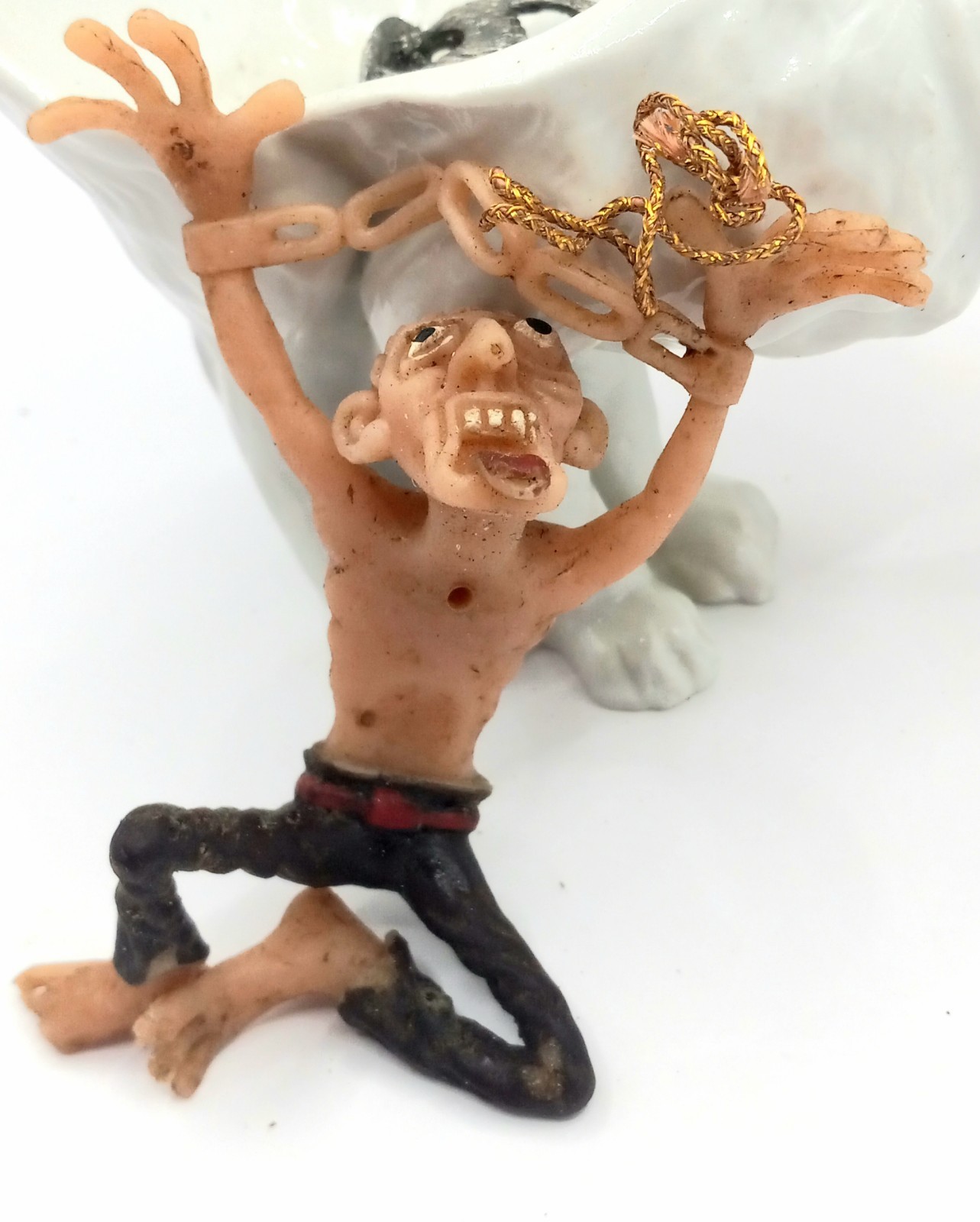 Spooky Kooky Forgotten Prisoner Imperial Brabo Rubber Jiggler 1971 Loose