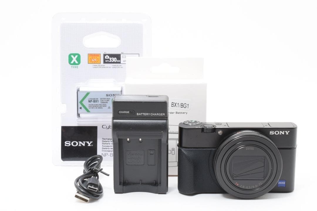 Sony Cyber-shot DSC-RX100M6 Black Compact Digital Camera Excellent Condition