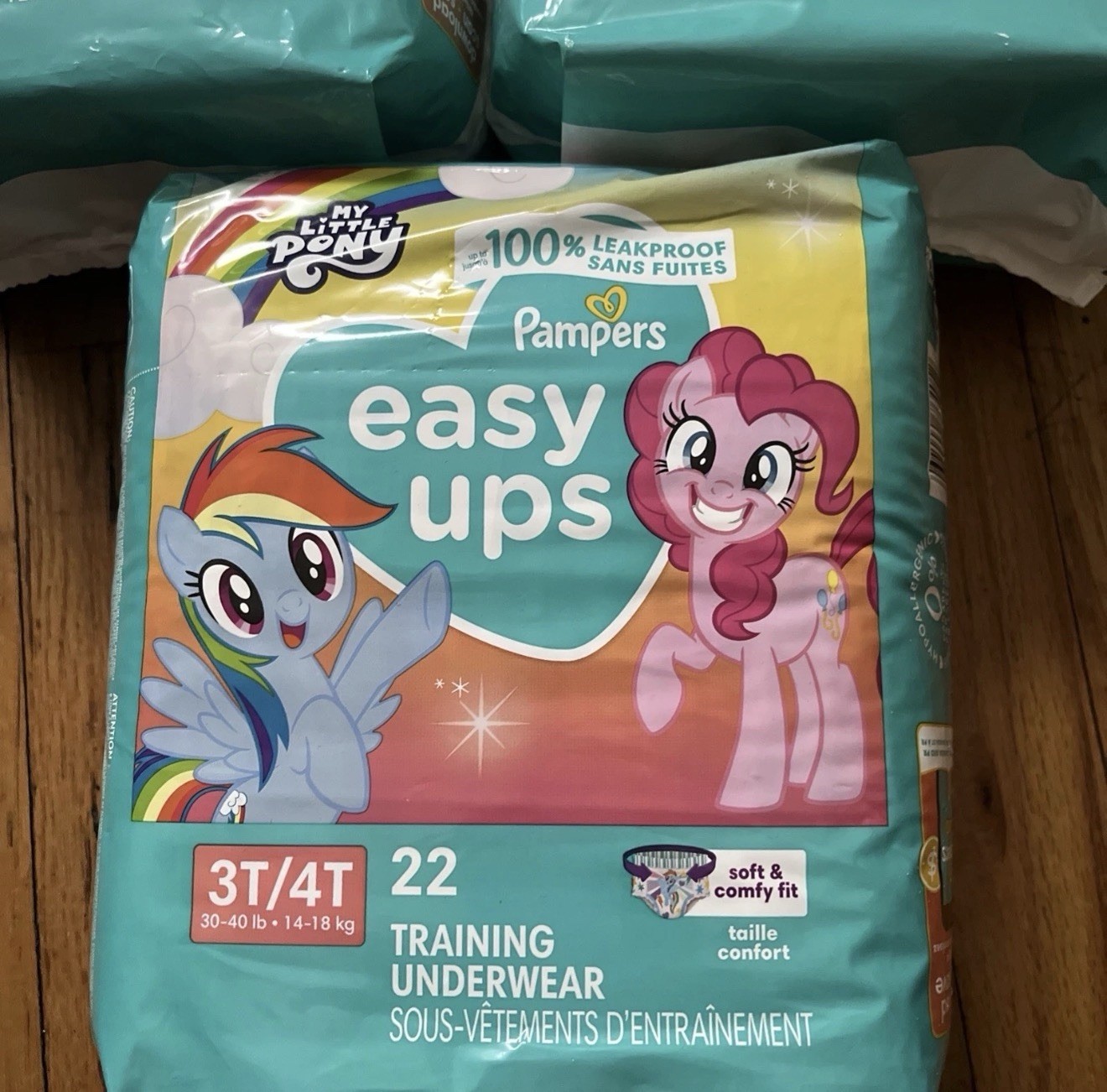 Pampers Easy Ups My Little Pony Disposable Training Underwear 3T-4T 22 Count