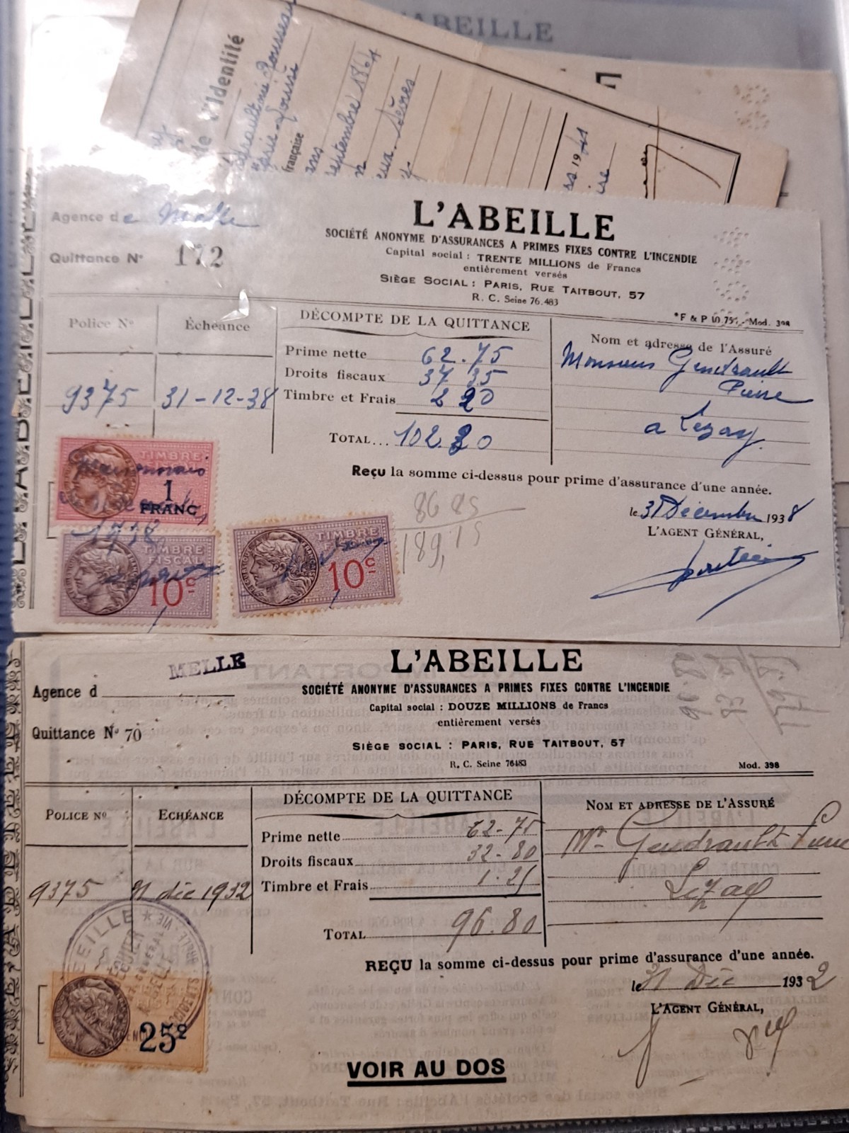 Lot of Old Documents