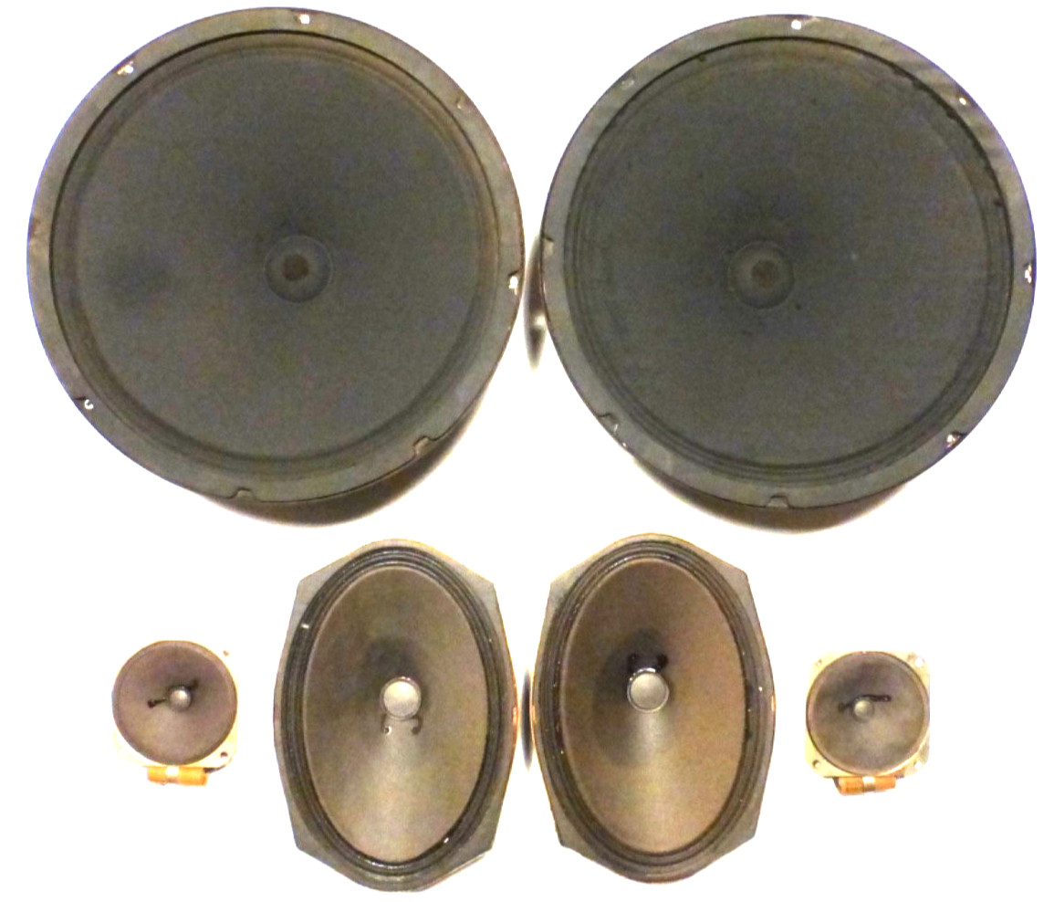 SEEBURG SS160 JUKEBOX: Great  6 SPEAKER SYSTEM 2 -12"  /  2 -9"x6"  /  2-3"