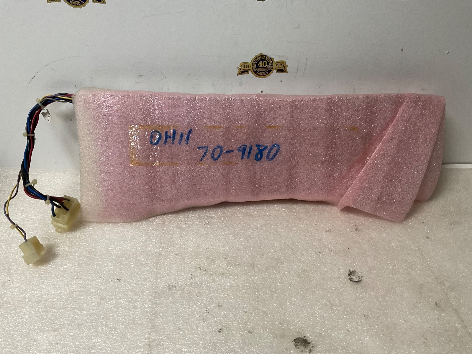 DEC Digital Equipment DH11-A 70-09180 9 Slot UNIBUS expansion backplane PDP11