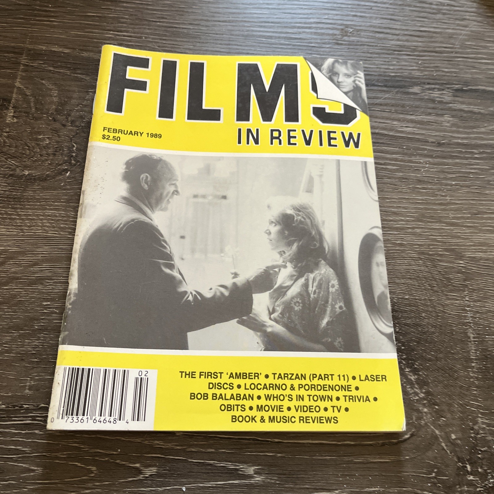 Films in Review  Feb.1989 Gene Hackman Frances McDormand Mississippi Burning