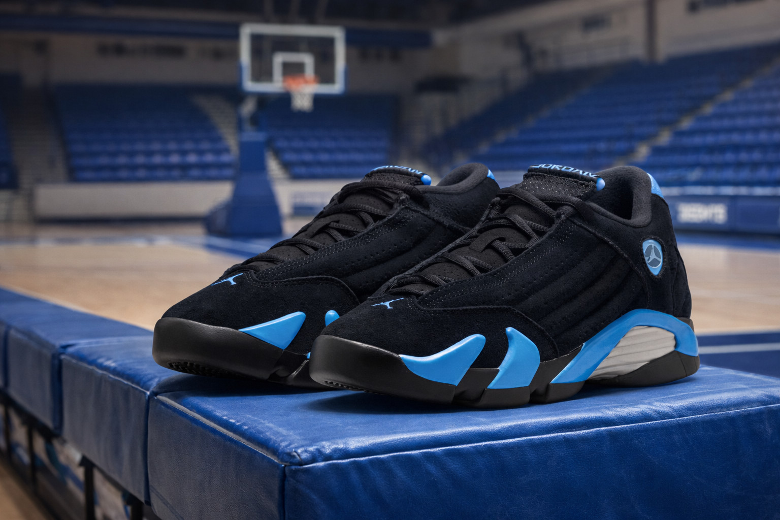 MEN Jordan 14 Black / University Blue 2026 All Size ( Size US)