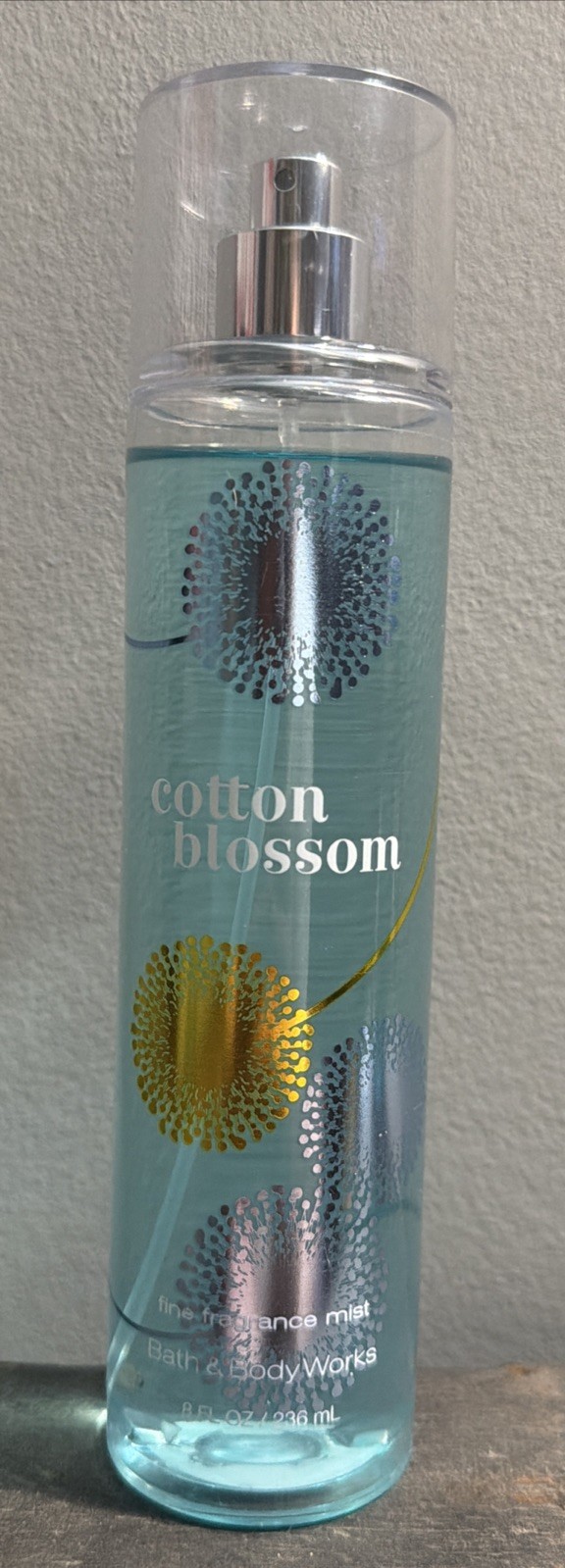 Bath & Body Works Cotton Blossom Fine Fragrance Mist 8 oz RARE Discontinued
