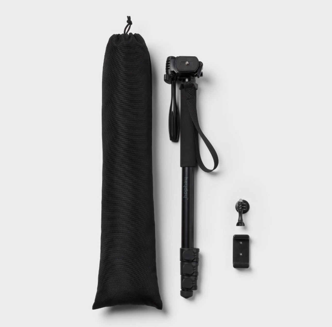 Aluminum Monopod Pan/Tilt Head Quick Release Foldable for Camera Smartphone