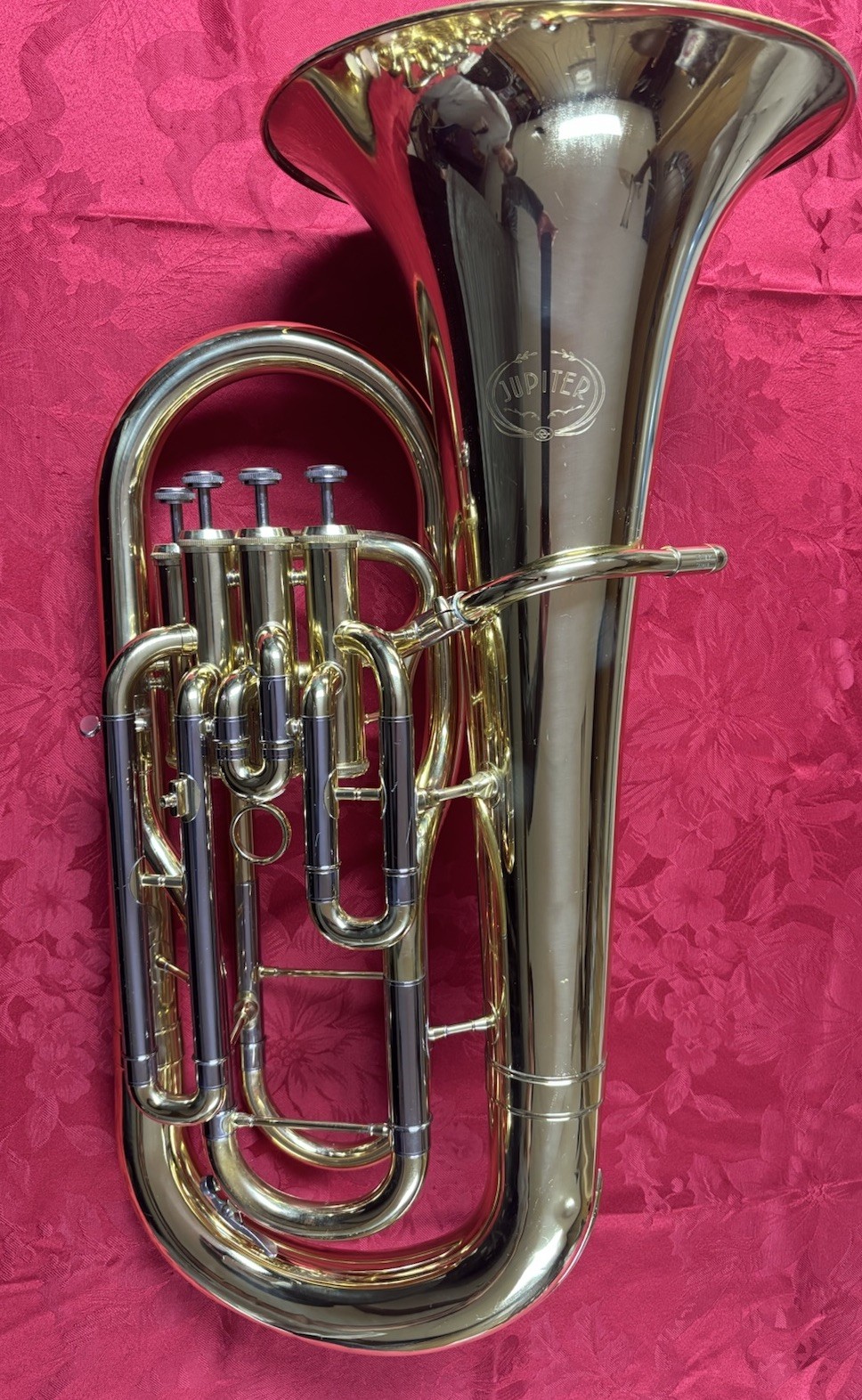 Jupiter Bb Euphonium Tuba Comes With Case and Mouthpiece Pre-Owned