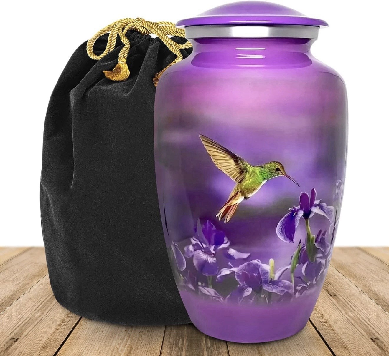 Urn Hummingbird for Human Ashes Adult, Burial Urns, Decorative