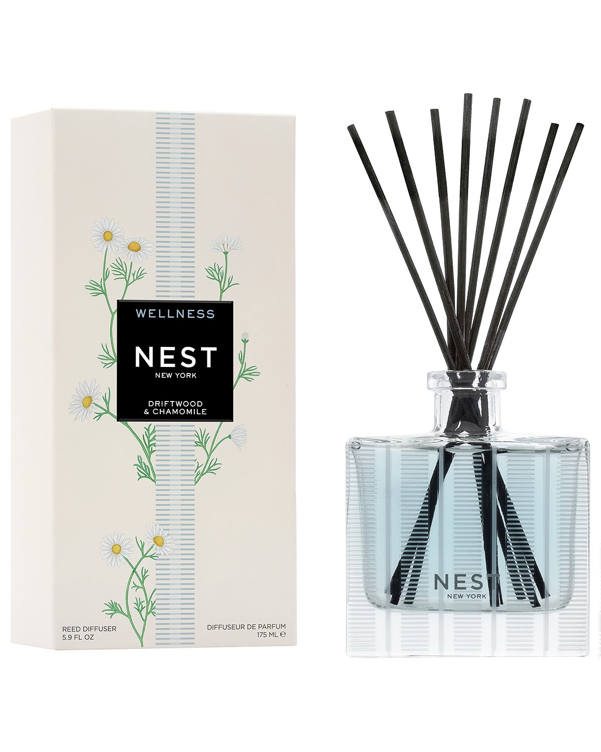 NEST New York-Chamomile and Driftwood Reed Diffuser, 5.9 oz.|20659