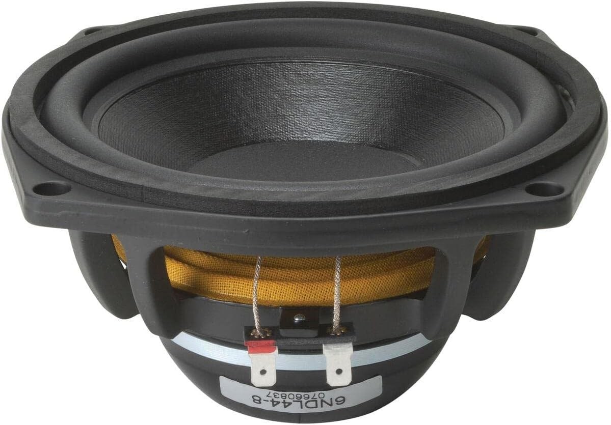 B&C Speakers 6NDL44 6.5" Woofer Neo Mid Bass Audio Speaker 200 Wrms 400 Watts
