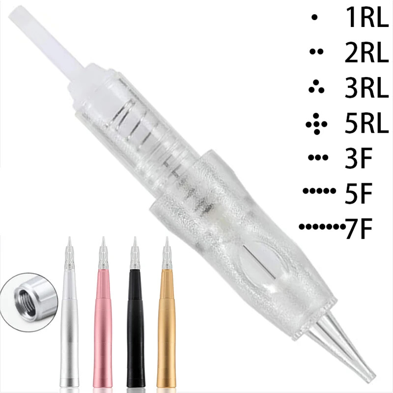 Tattoo Cartridge Needle Permanent Makeup For Tattoo PMU Machine Kit Microblading