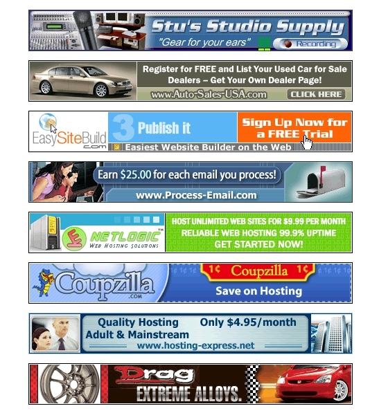 Custom PRO ANIMATED BANNER DESIGN Web, Ads, Auctions, Blogs, Stores, Shops +