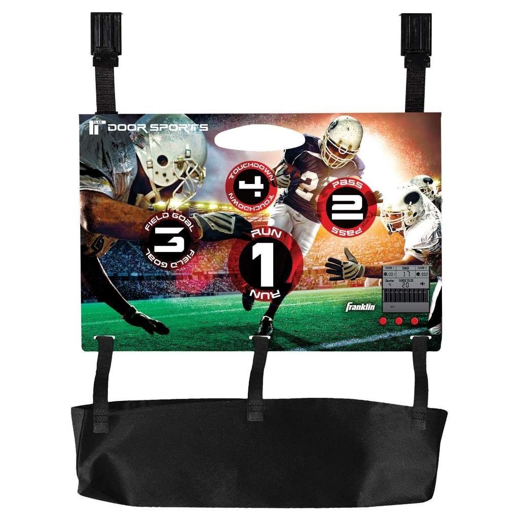 FRANKLIN SPORTS DOOR ELECTRONIC FOOTBALL TOSS GAME *DISTRESSED PKG