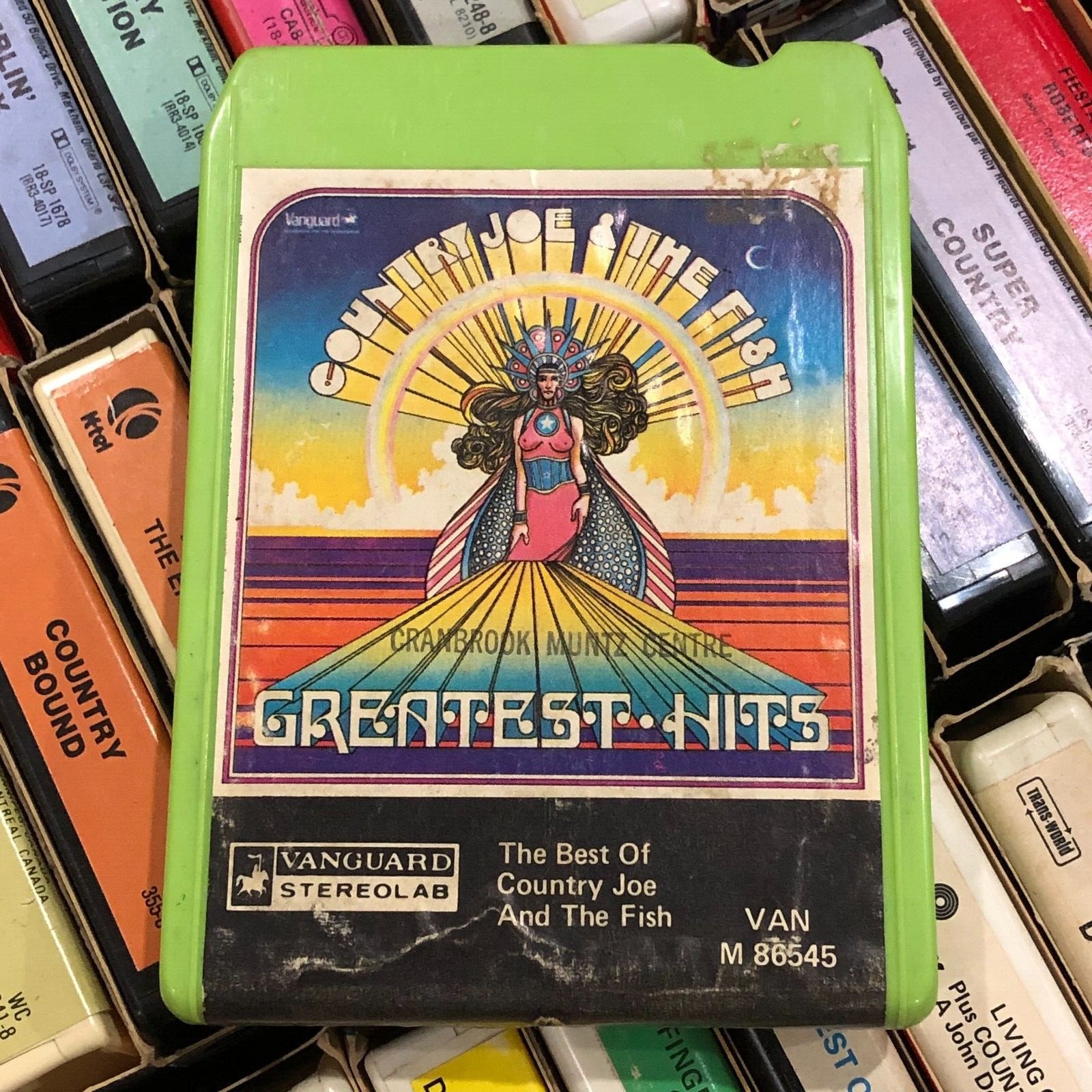 Country Joe and The fish : The Best of , 8 Track Tape