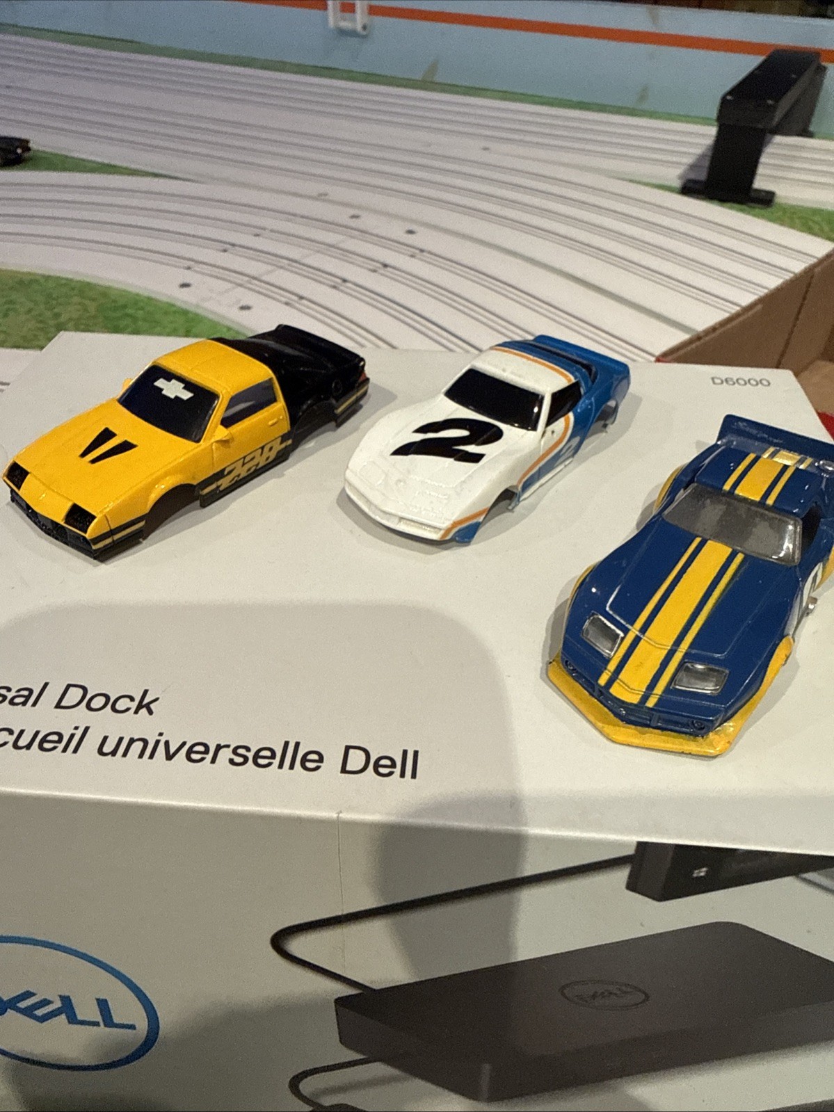 Tyco Camaro/Corvettes Bodies Lot of 3 Slot Cars 1:24 Scale