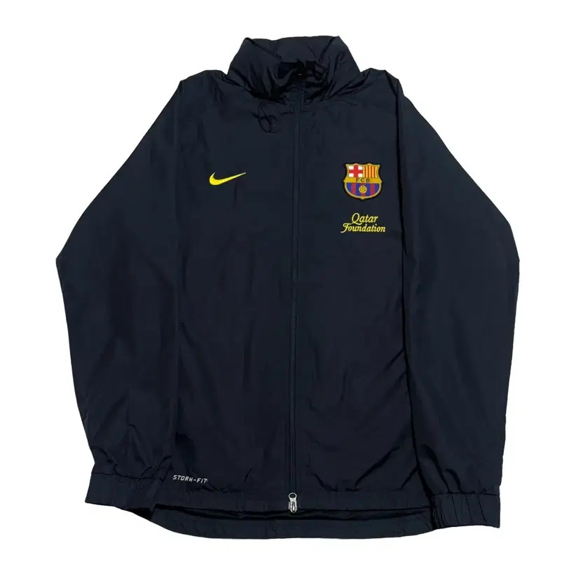 Nike FC Barcelona Stormfit Windbreaker Jacket Size L Used