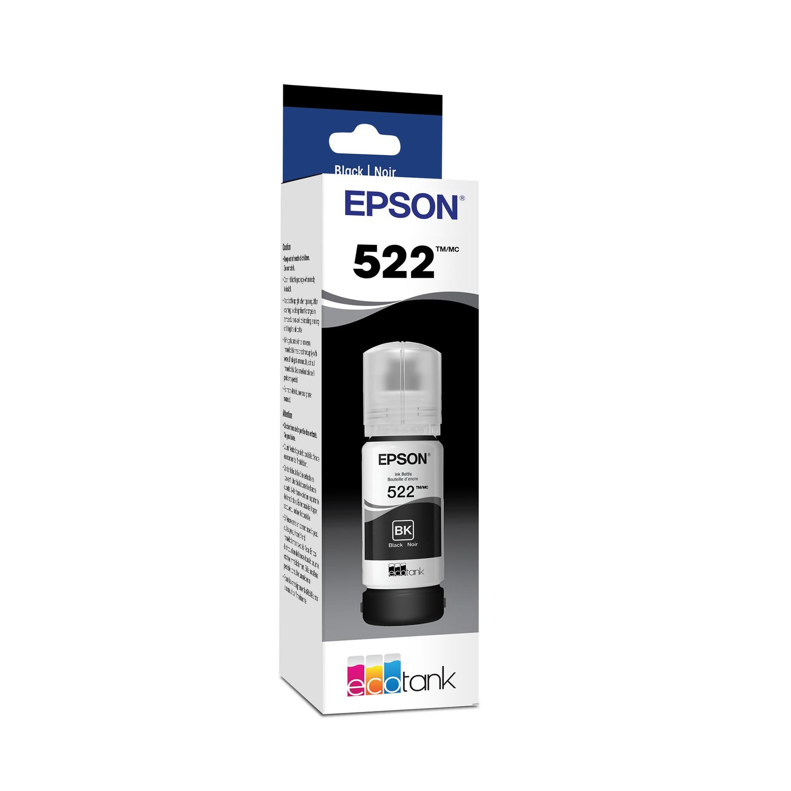 EcoTank Ink Ultra high Capacity Black Bottle T522120-S Epson ET-2720