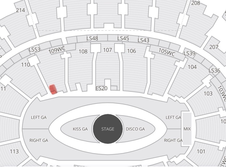 Harry Styles Together, Together  9/30 - 2 Tix - 100 Level - Front Row & Aisle