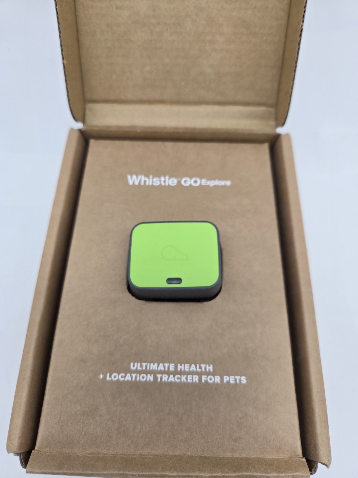 Whistle Go Explore Waterproof GPS Pet Ultimate Health and Location Tracker-Green