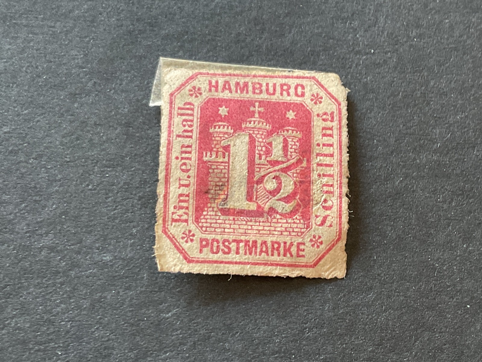 Germany Hamburg 1866 mounted mint or used stamp  B3465