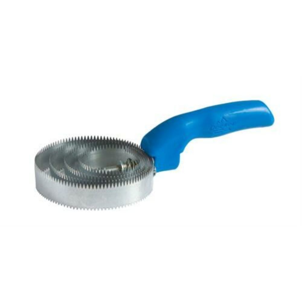 Decker Manufacturing 15-S Curry Comb Spiral Spring Steel Reversible