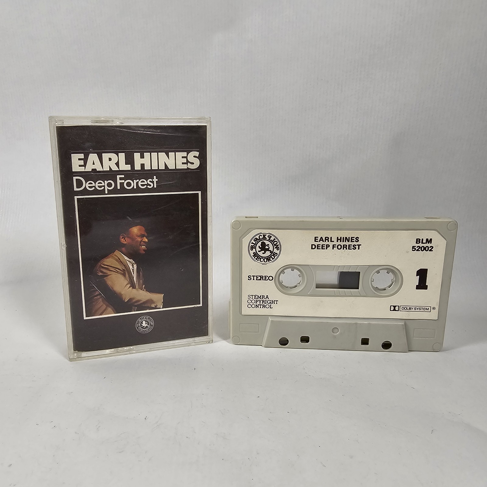 Earl Hines Deep Forest Cassette Tape Black Lion Records BLM 52002