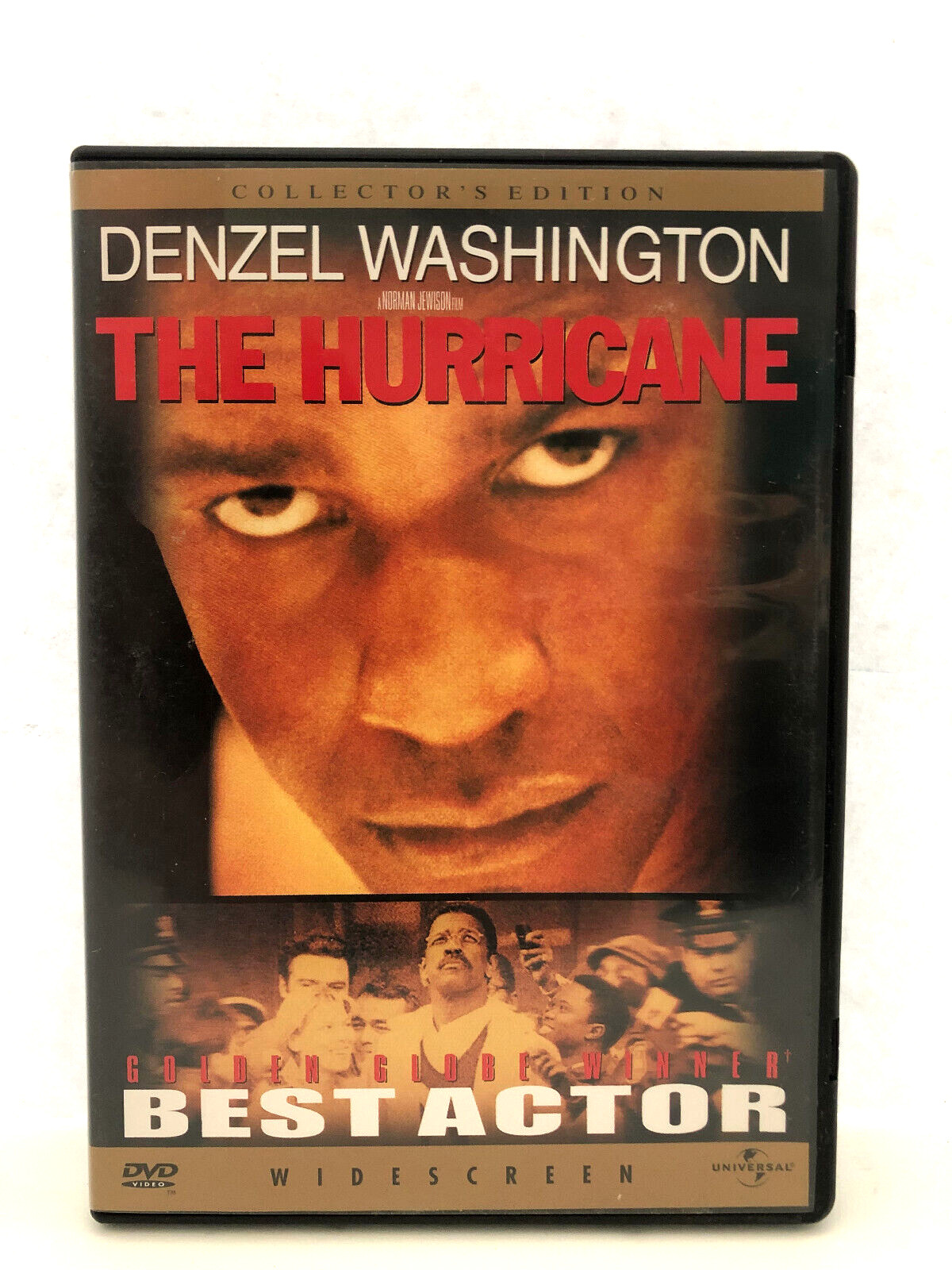 The Hurricane DVD Denzel Washington 1999