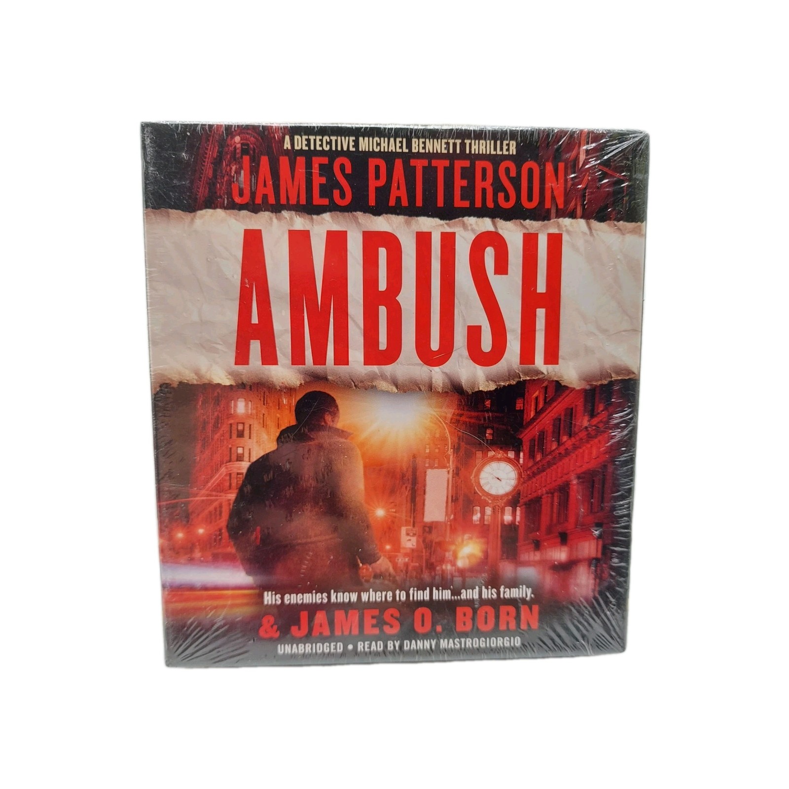 Ambush by James Patterson 5 CD Unabridged Audiobook NEW NIP Sealed