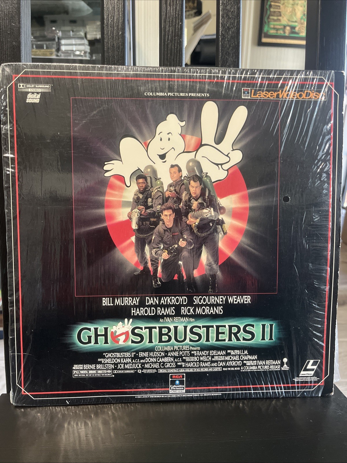 Ghostbusters II LaserDisc 1989 Beetlejuice Addams Gremlins Buckaroo Mars Attacks