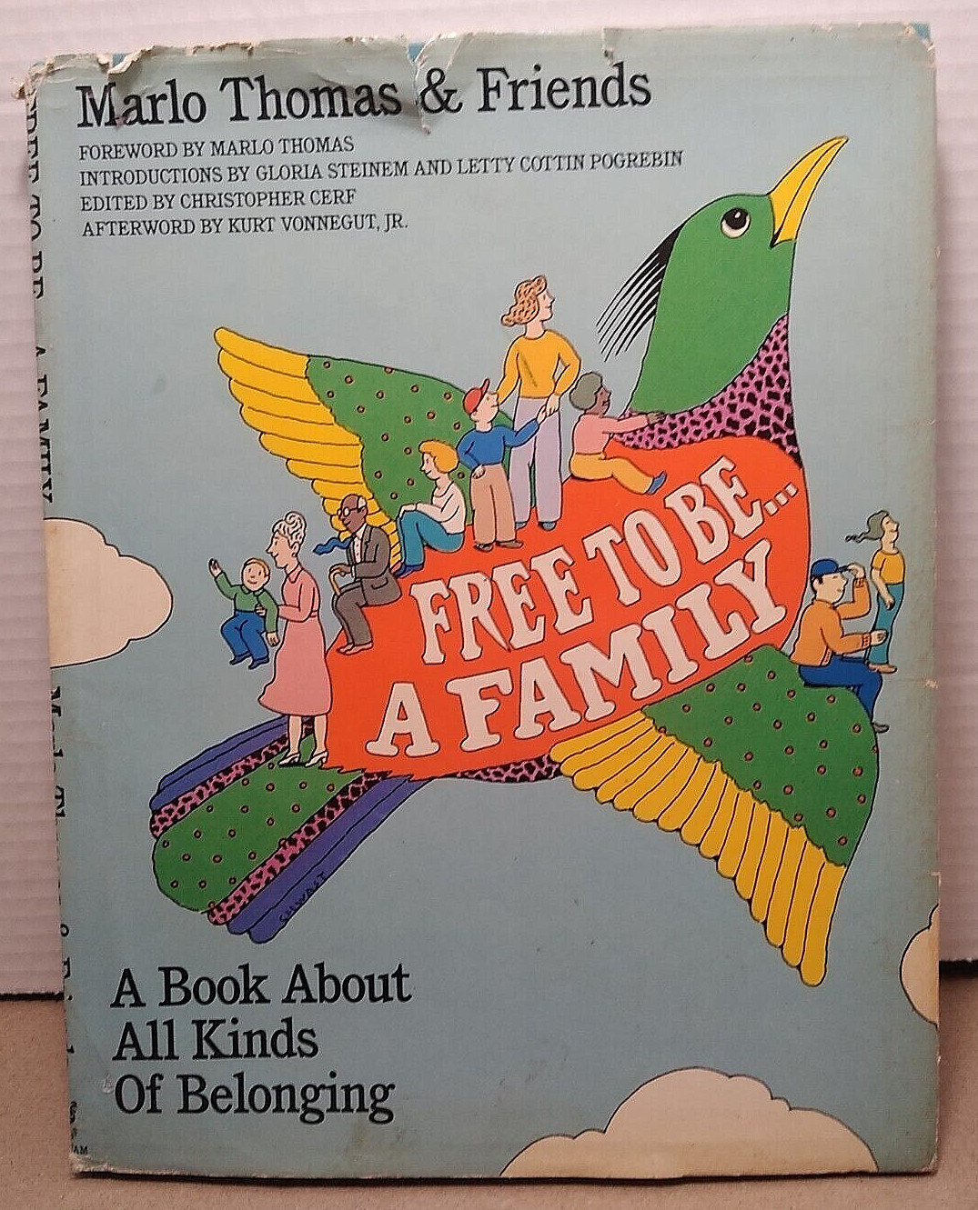 Free to Be...a Family by Marlo Thomas - 1987 - 1st Printing Hardcover w/ DJ