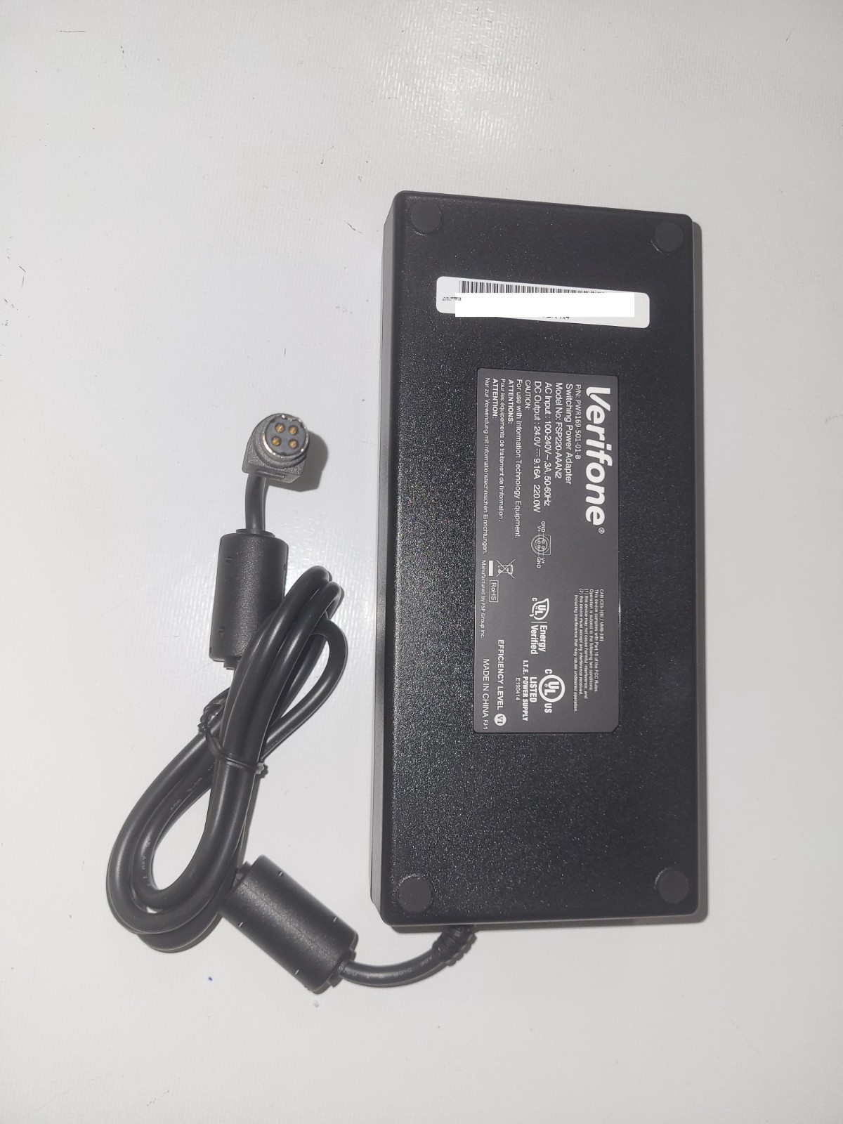 Genuine VeriFone PWR169-501-01-B - RUBY CI POWER SUPPLY