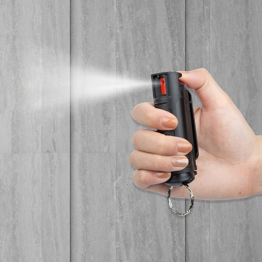 Lightweight Self-Defense-Specific Secure High-Quality Pepper Spray with Keychain