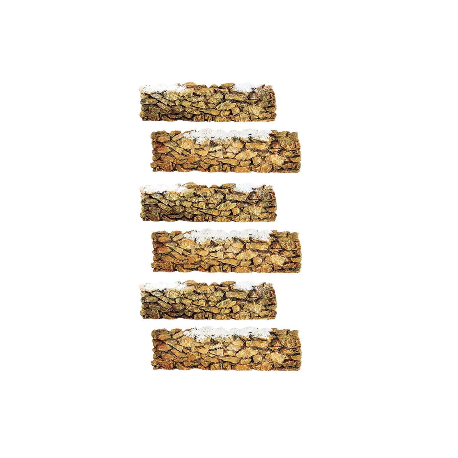 Department 56 Resin Stone Wall Accessory Set of 6 Villages Figurines 56.52629